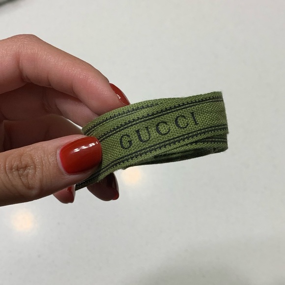 Gucci green ribbon - Picture 2 of 2